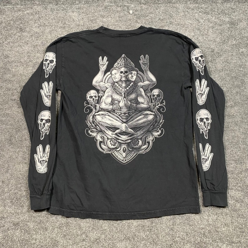 Unus Annus Godidus Long Sleeve Shirt Mens Medium Black‎ Markiplier Ethan Nestor